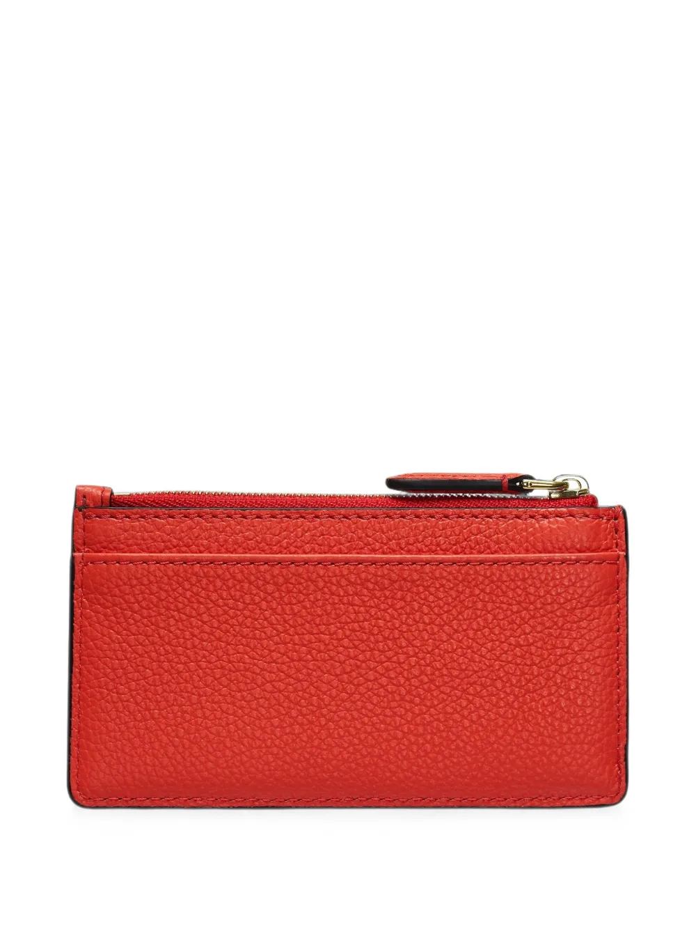 Mulberry Continental gegranuleerde pasjeshouder Oranje