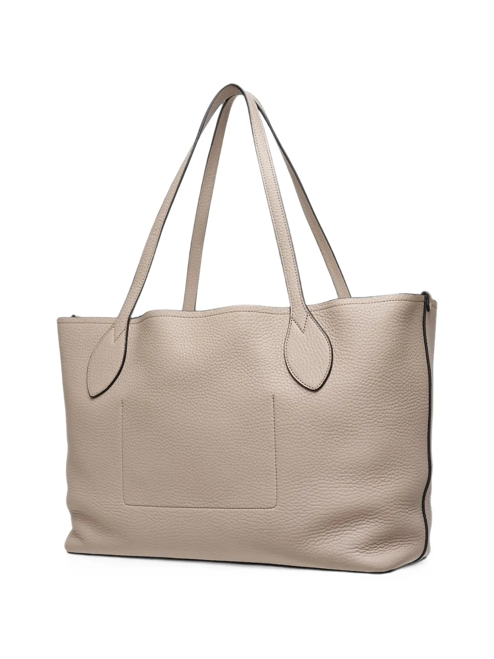 Mulberry Tree perforated-logo tote bag Beige