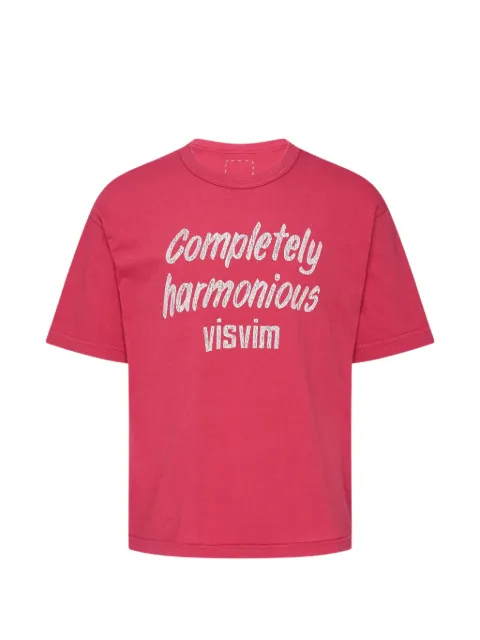 visvim slogan-print T-shirt
