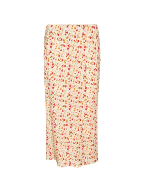 Lee Mathews Flora graphic-print maxi skirt