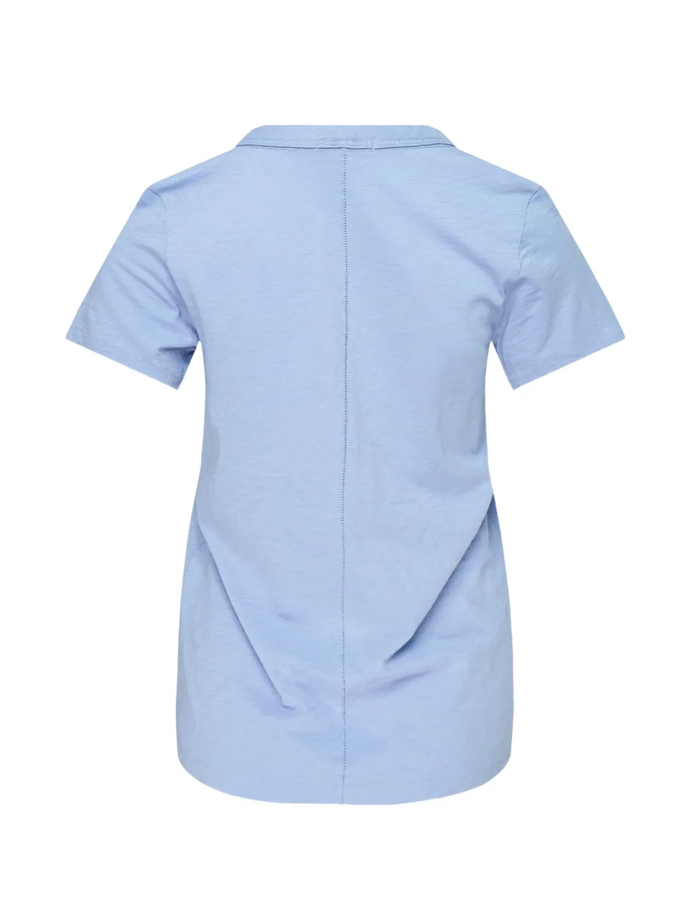 rag & bone Slub Vee T-shirt met V-hals Blauw