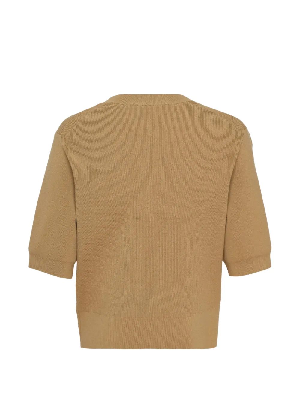 3.1 Phillip Lim crystal-embellished short-sleeve sweater Bruin