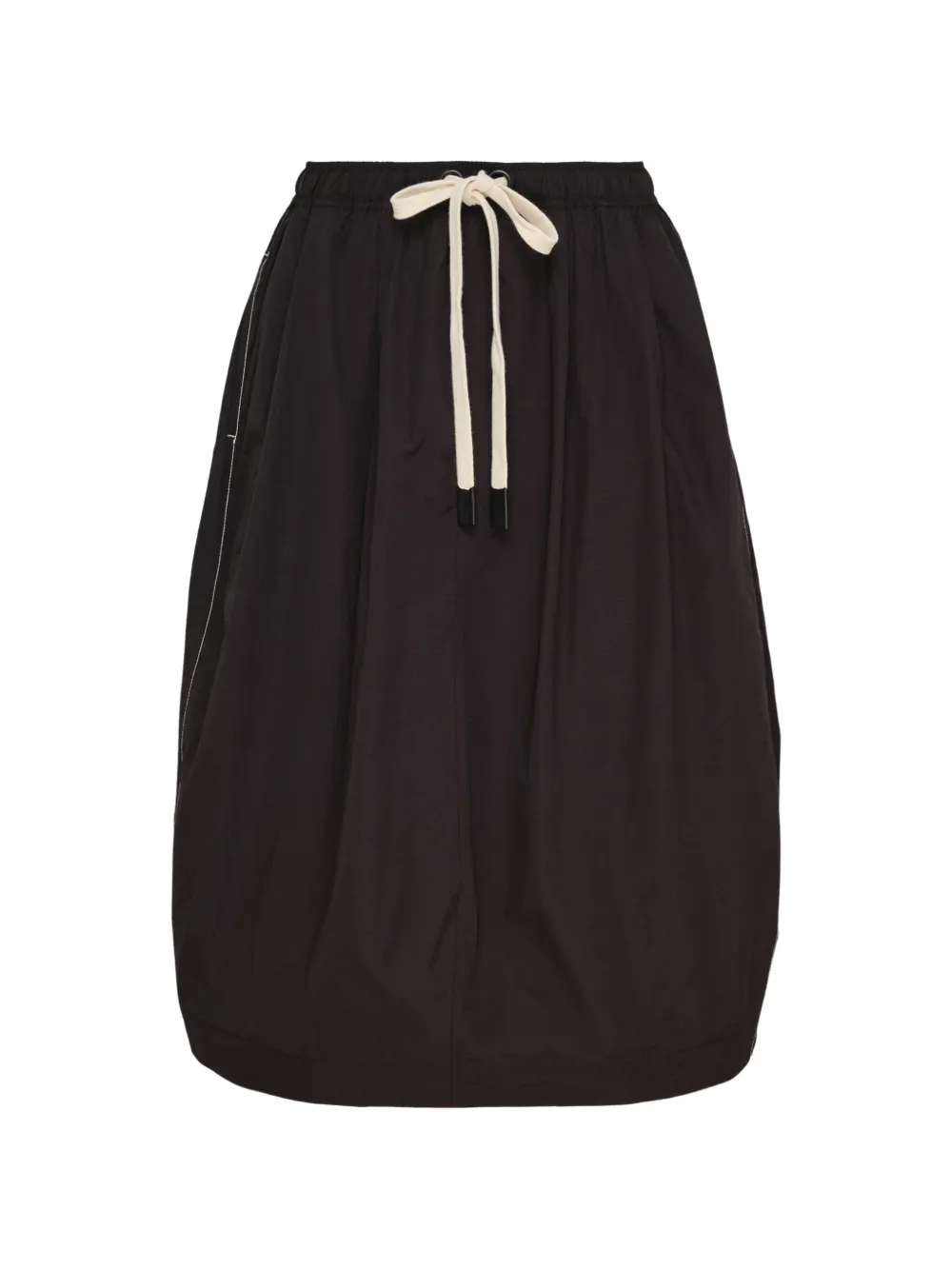 Lee Mathews Gonna midi Callum con coulisse - Nero