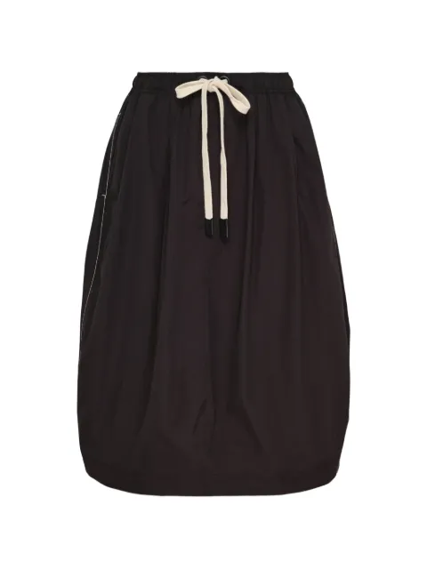 Lee Mathews Callum drawstring balloon midi skirt
