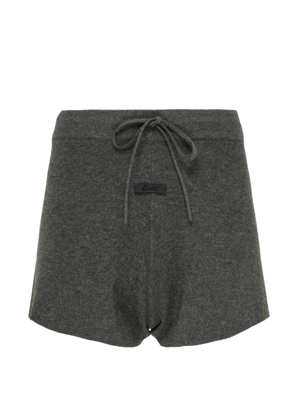 FEAR OF GOD ESSENTIALS Essentials logo-patch shorts
