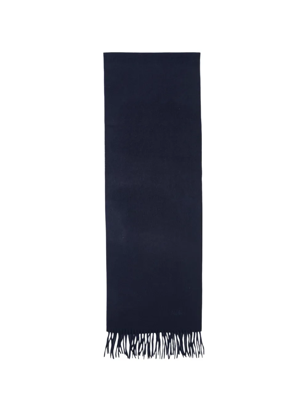 Mulberry fringed-hem scarf - Blu
