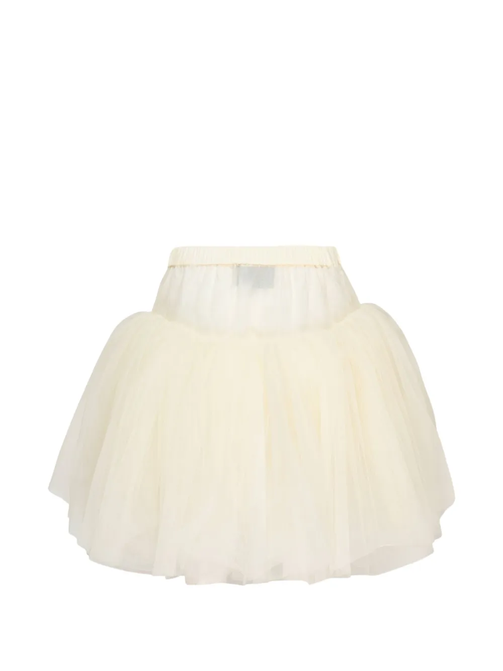 Simone Rocha Gelaagde tulen mini-rok Beige