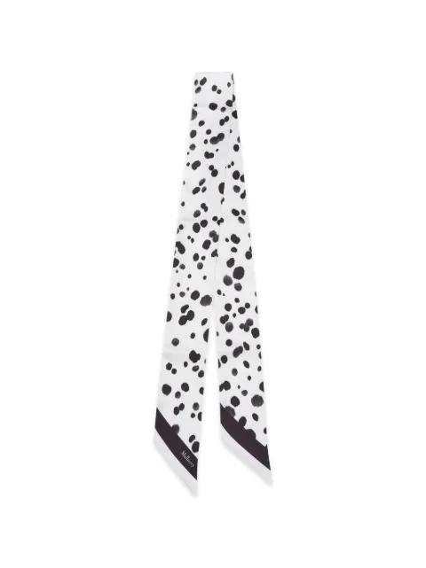 Mulberry dalmatian-print scarf