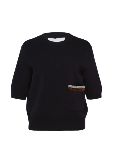 3.1 Phillip Lim suéter con detalles en los bolsillos