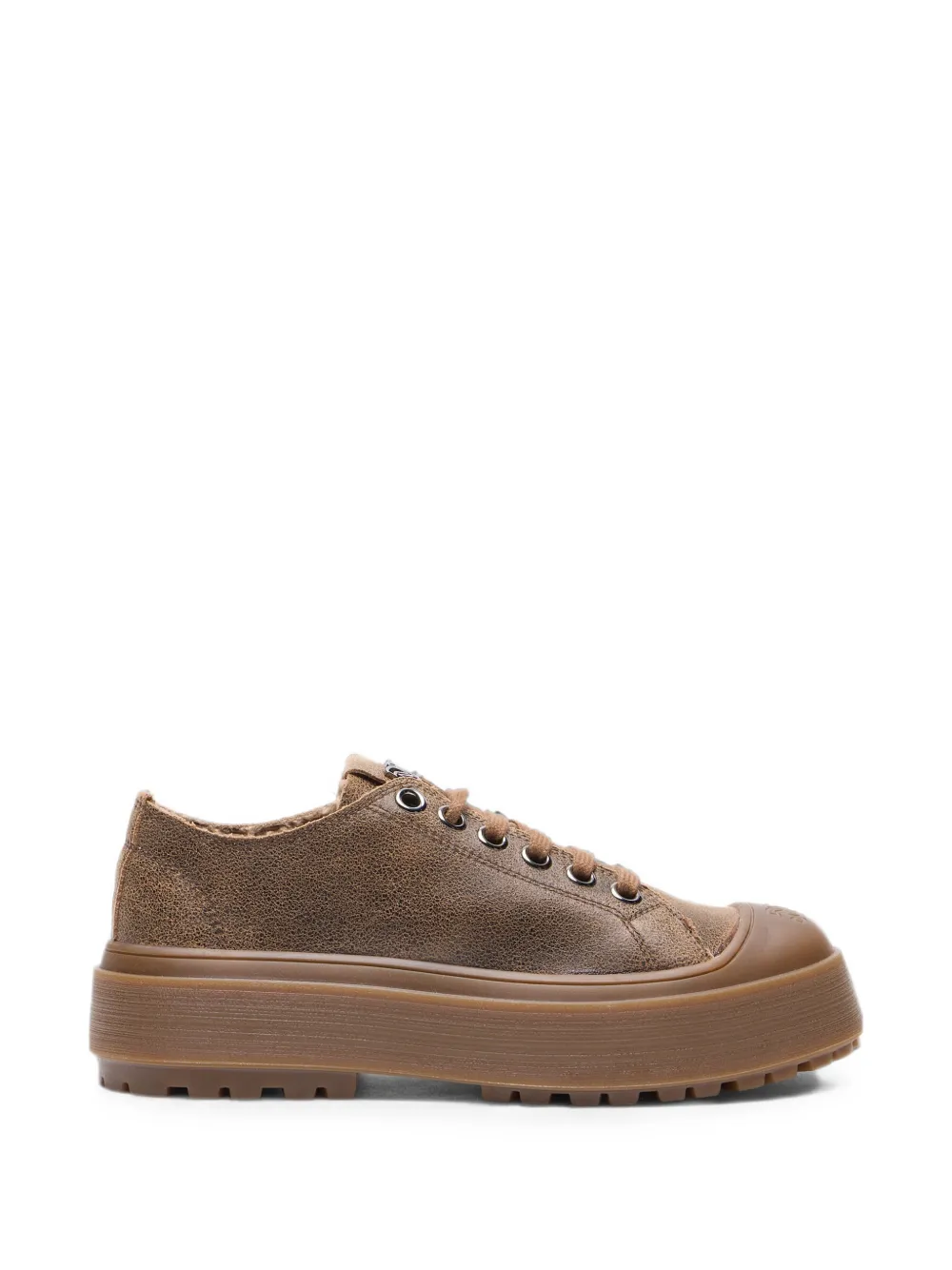 Casadei Explorer cracked-effect sneakers