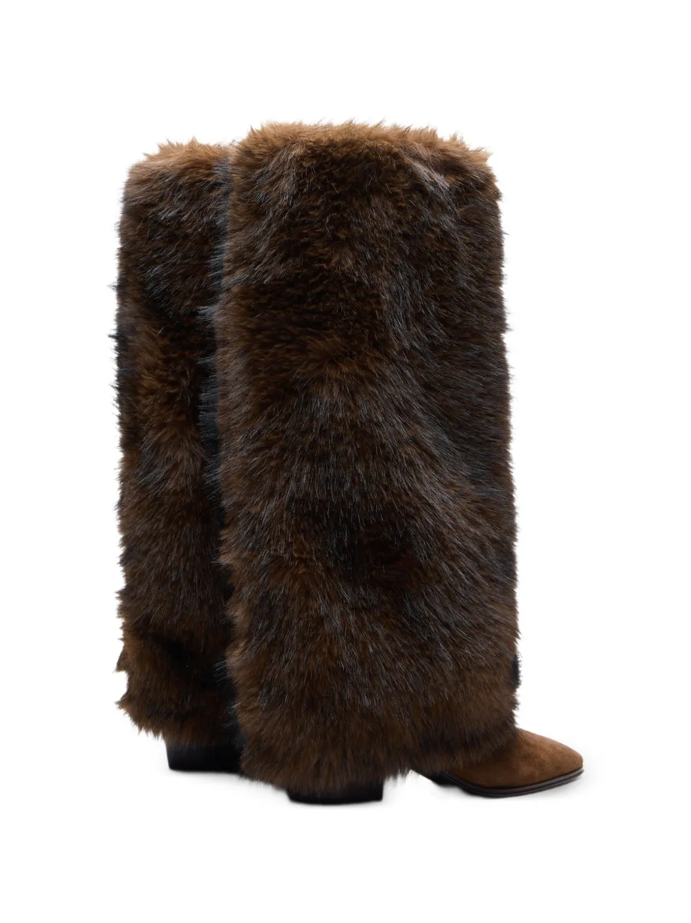 Casadei Beat Sub Zero faux-fur boots Bruin