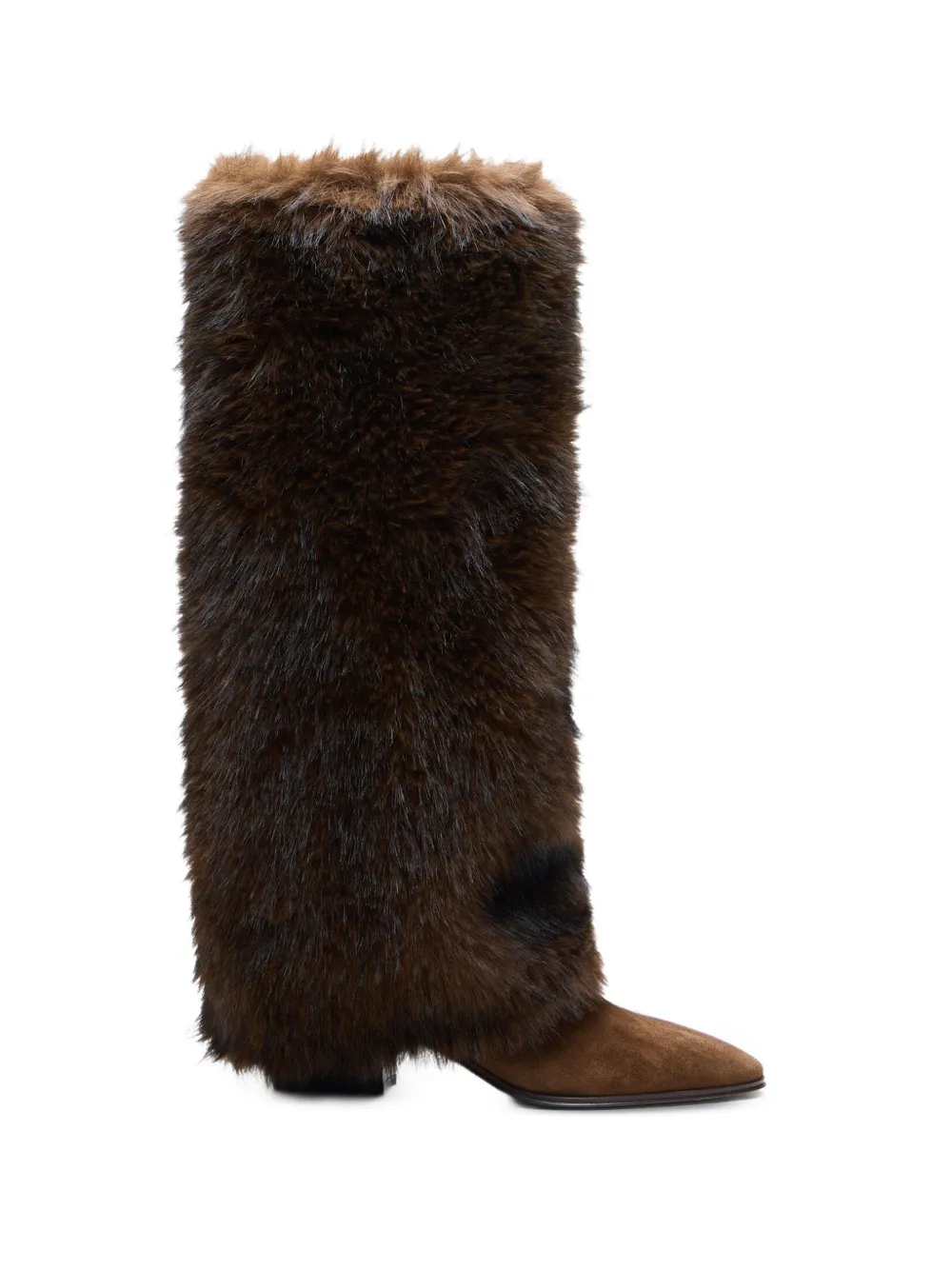 Casadei Beat Sub Zero faux-fur boots Bruin