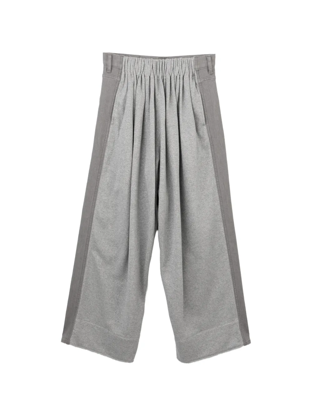 Tsumori Chisato pantalon à effet paillette - Gris Tsumori Chisato pantalon à effet paillette - Gris