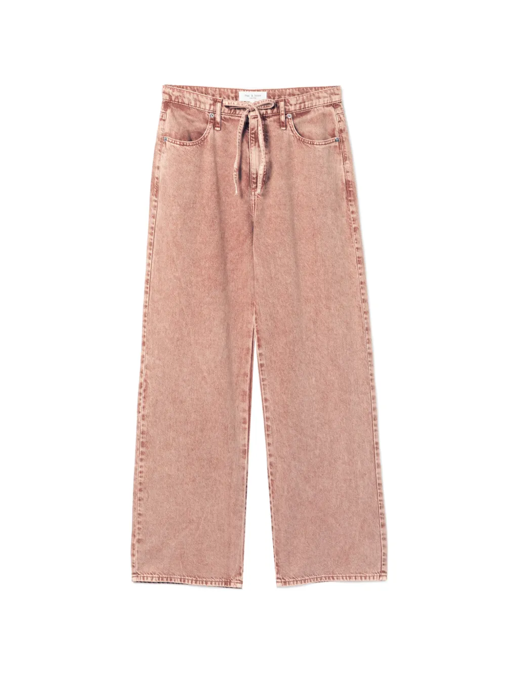 rag & bone Jeans a gamba ampia - Rosa