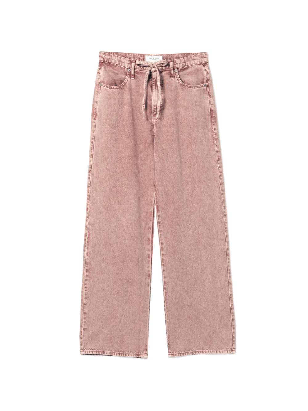 rag & bone Jeans a gamba ampia - Rosa