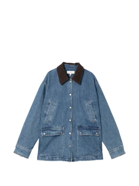 rag & bone corduroy-collar denim jacket