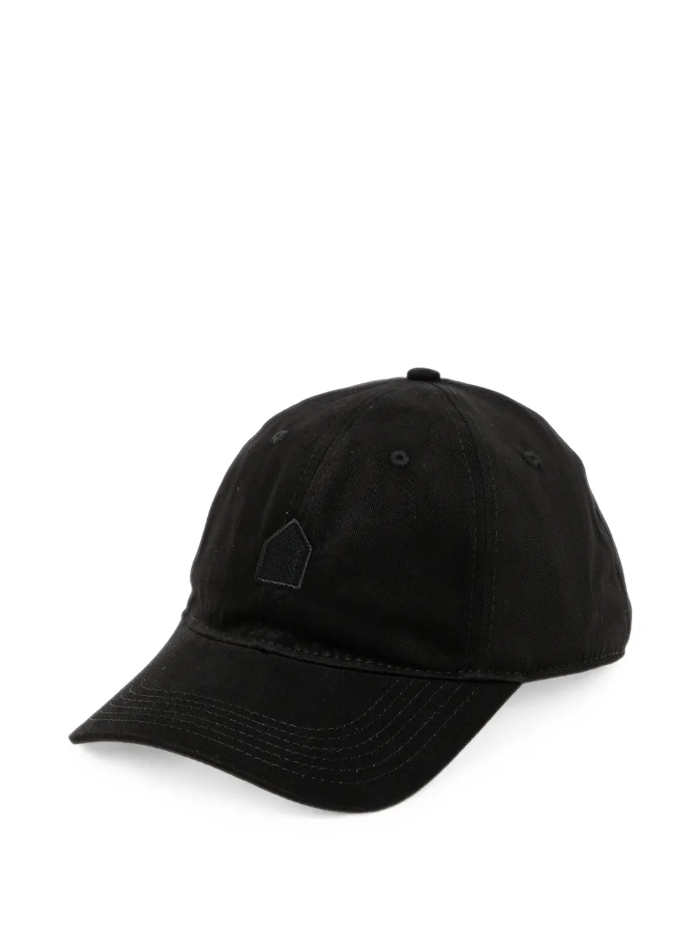 Noir Kei Ninomiya Baseballkappe mit Logo-Patch - Schwarz