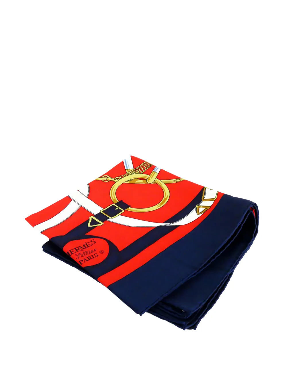 Hermès Pre-Owned 20th Century Eperon d Or 90 scarves - Blau