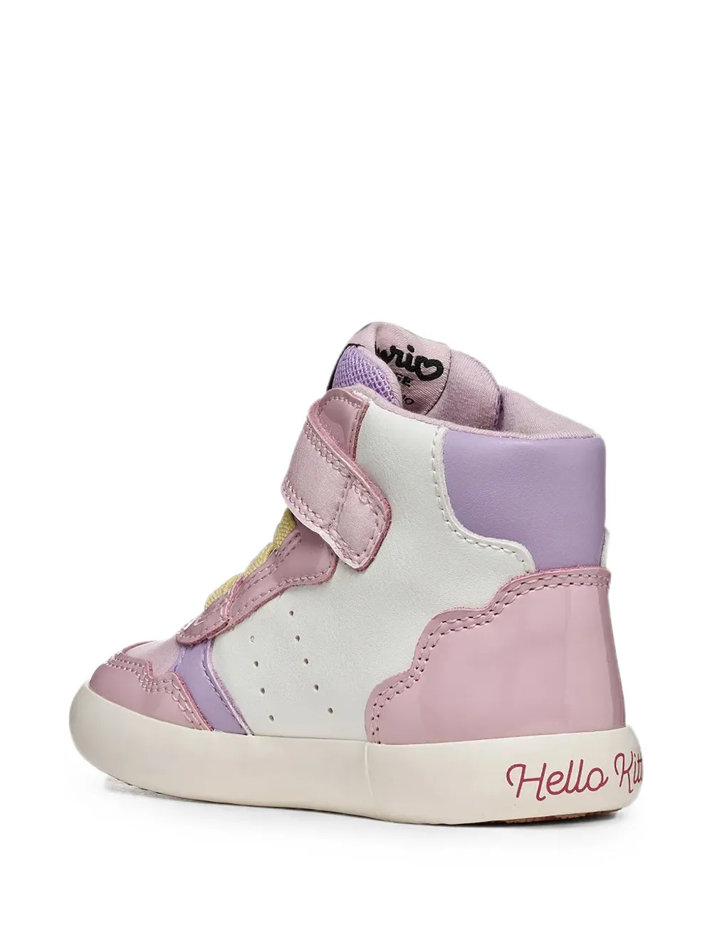Geox Kids x Sanrio Hello Kitty high-top sneakers Roze