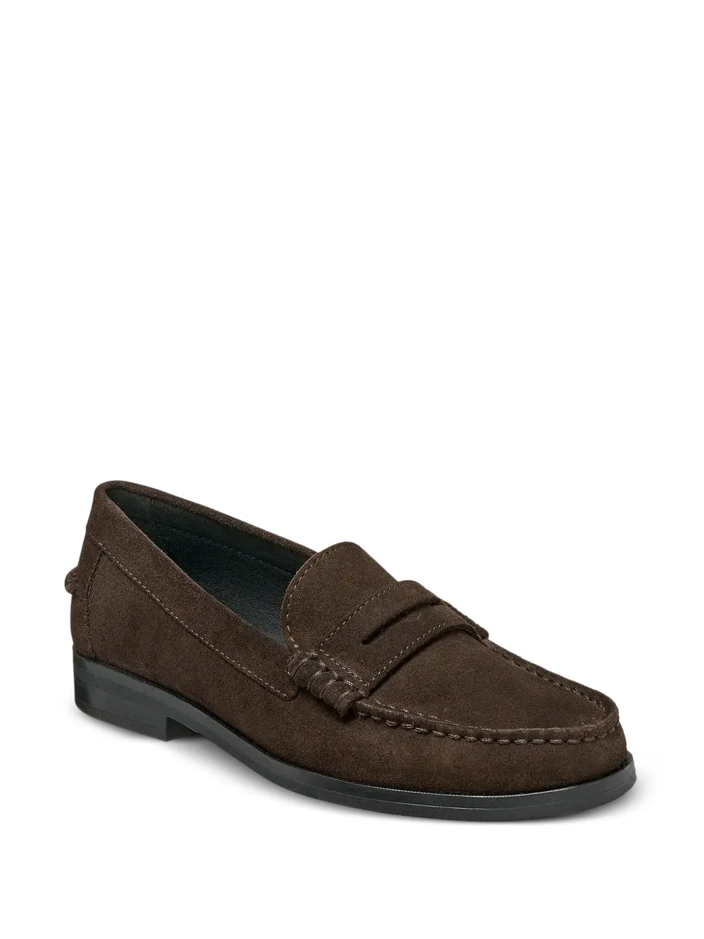 Geox Noemen suede loafers Bruin