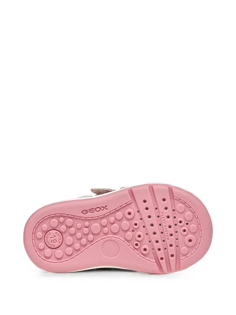 Geox Kids Biglia touch-strap sneakers Roze