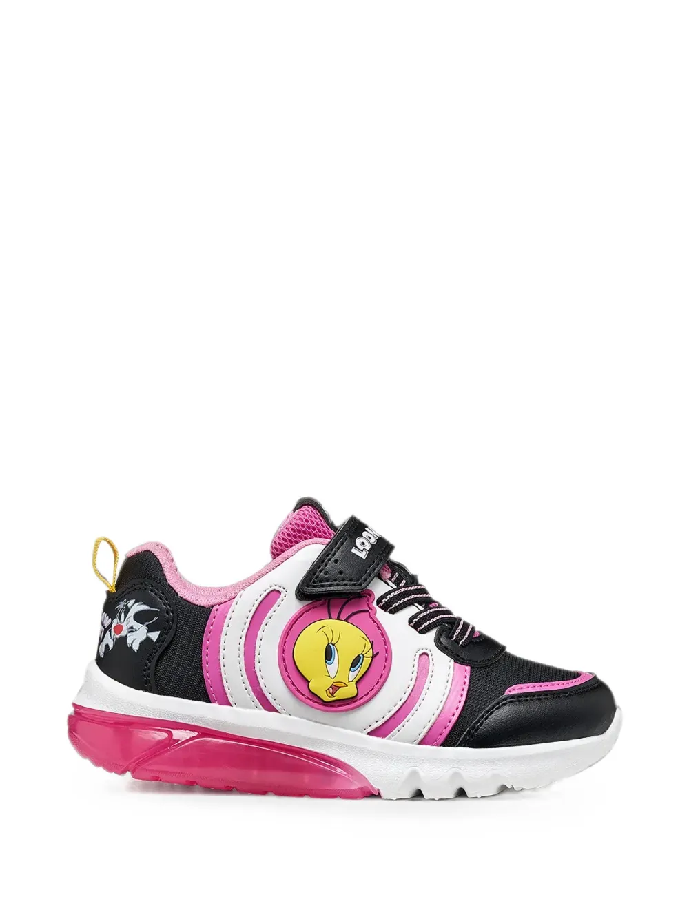 Geox Kids x Warner Bros Looney Tunes Ciberdron sneakers Zwart