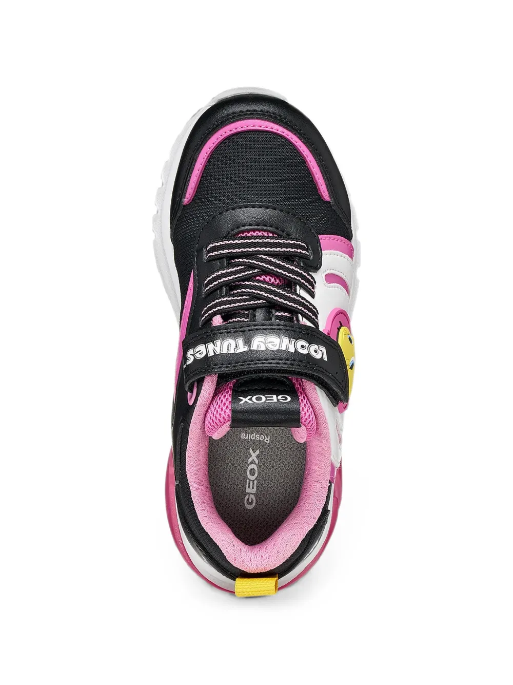 Geox Kids x Warner Bros Looney Tunes Ciberdron sneakers Zwart