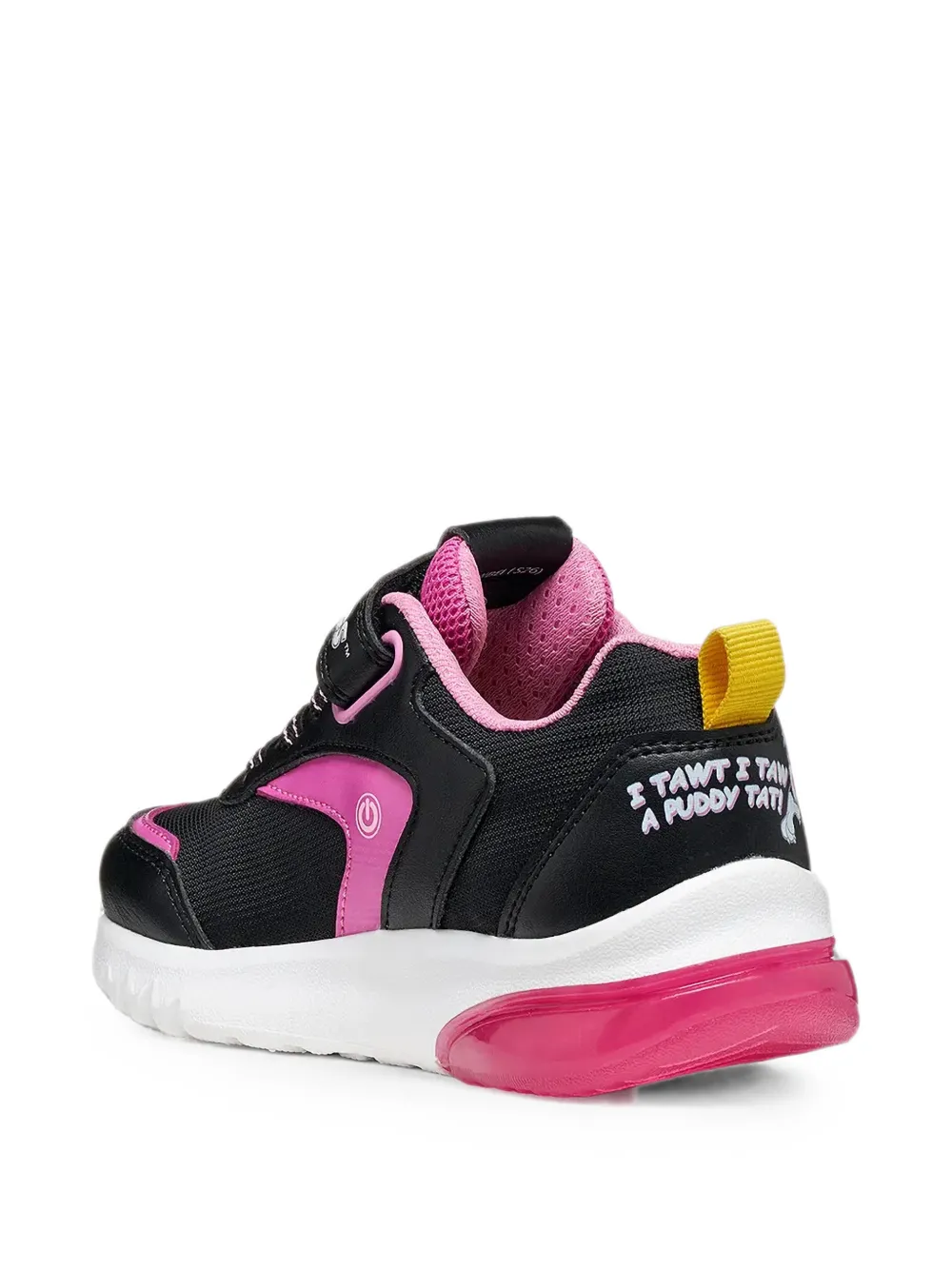 Geox Kids x Warner Bros Looney Tunes Ciberdron sneakers Zwart