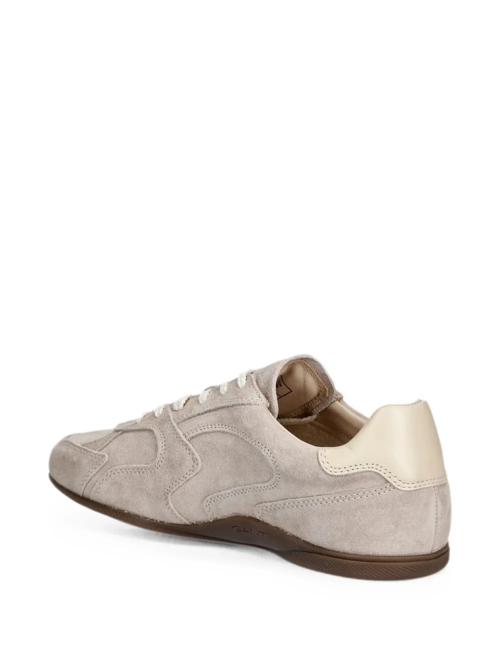 Gant Sperly suède sneakers met vlakken Beige