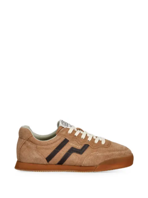 Gant Beylana suede logo-patch sneakers