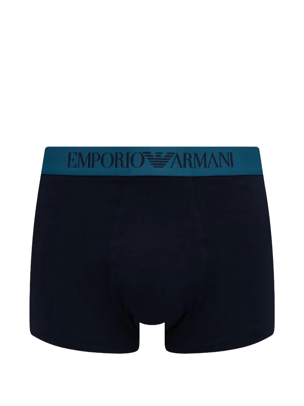 Emporio Armani Set van 2 boxershorts van katoenen jersey met patroonmix Blauw