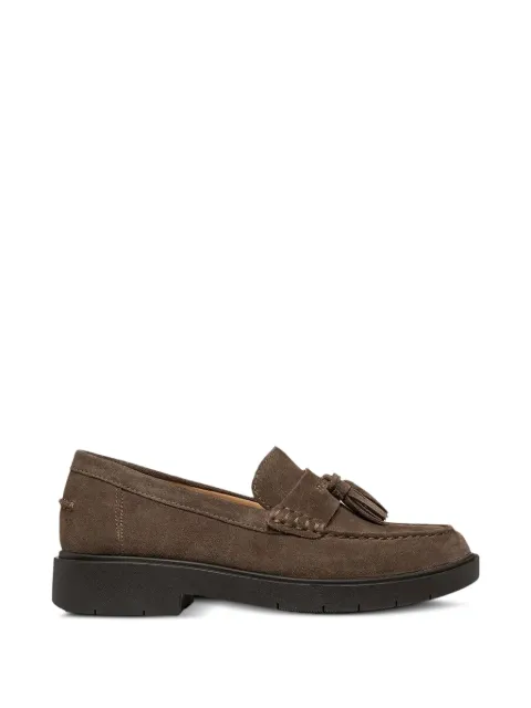 Geox Spherica loafers i ruskind med kvast