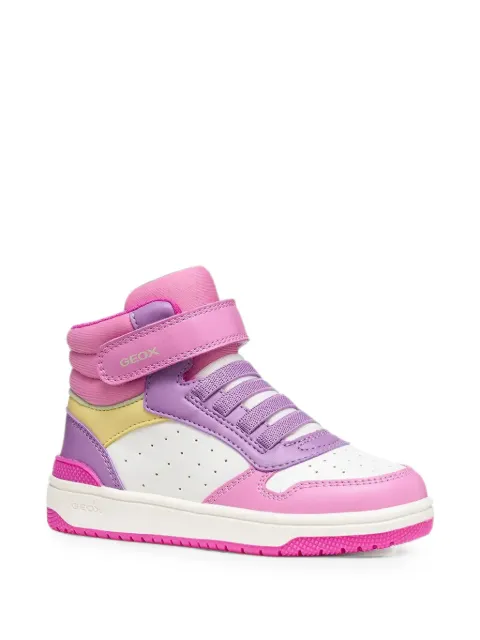 Geox Kids Washiba perforated sneakers