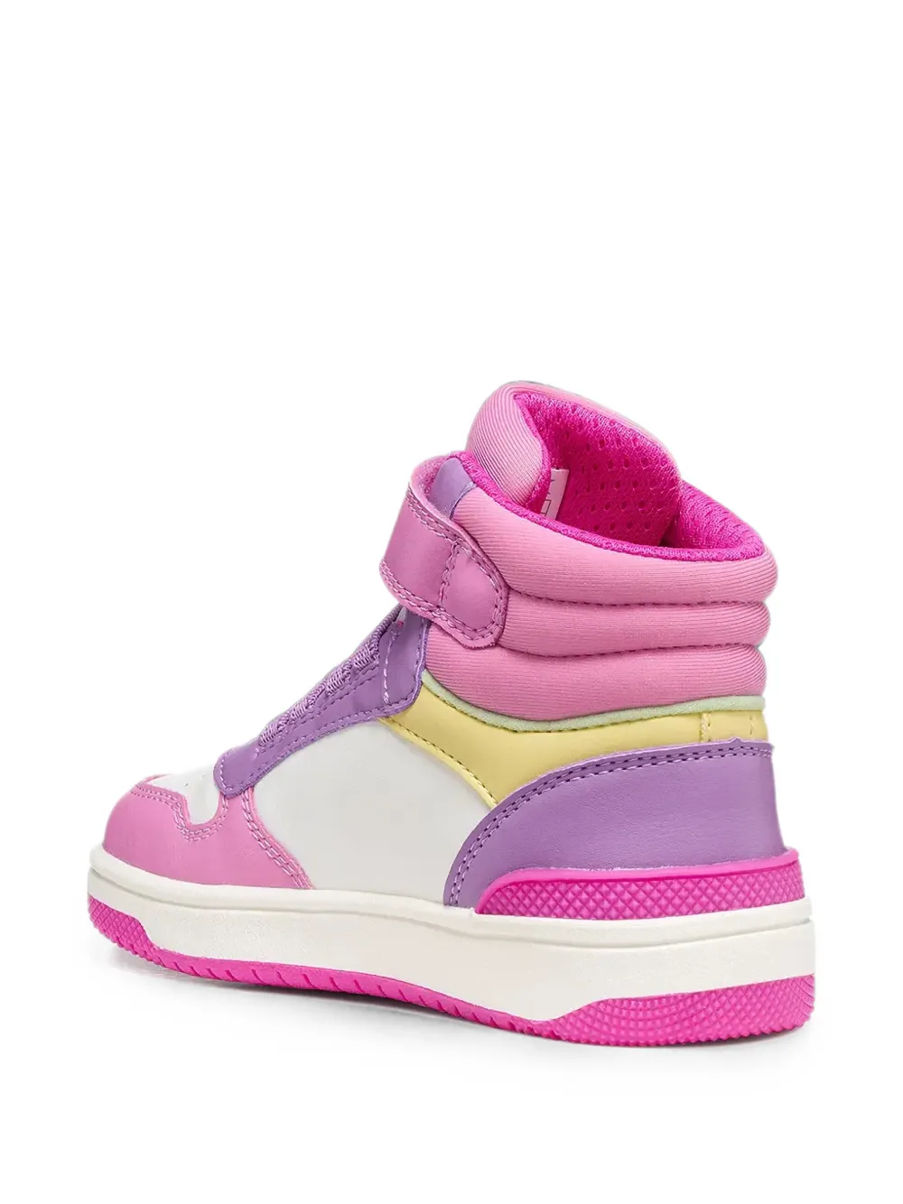 Geox Kids Washiba perforated sneakers Roze