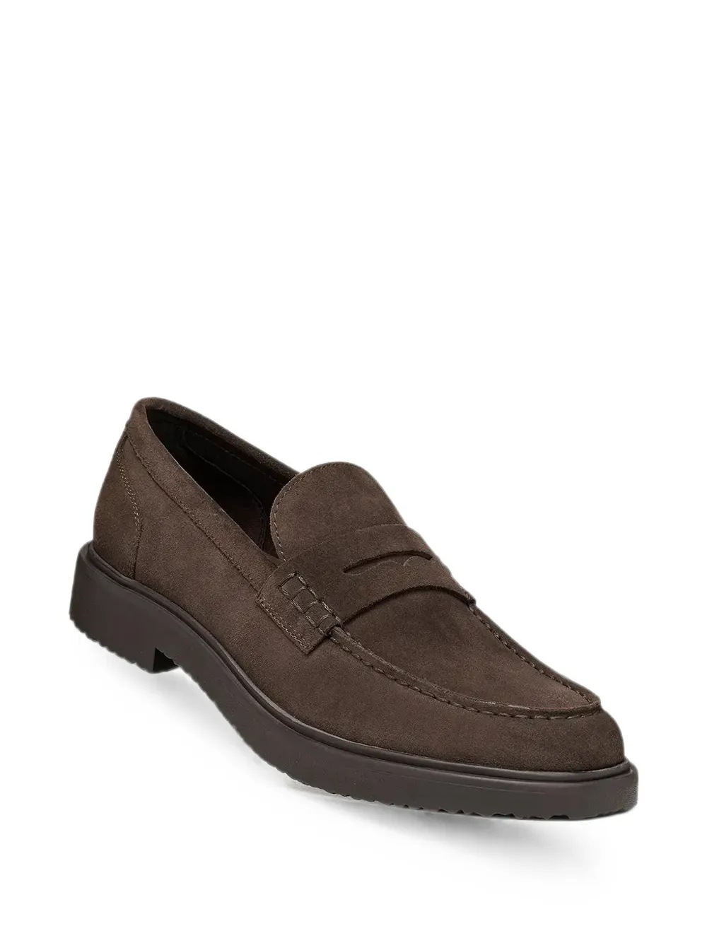 Geox Massimiano suède loafers Bruin