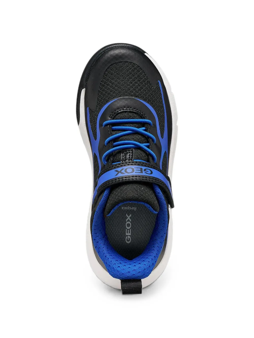 Geox Kids Sneakers met klittenband Zwart