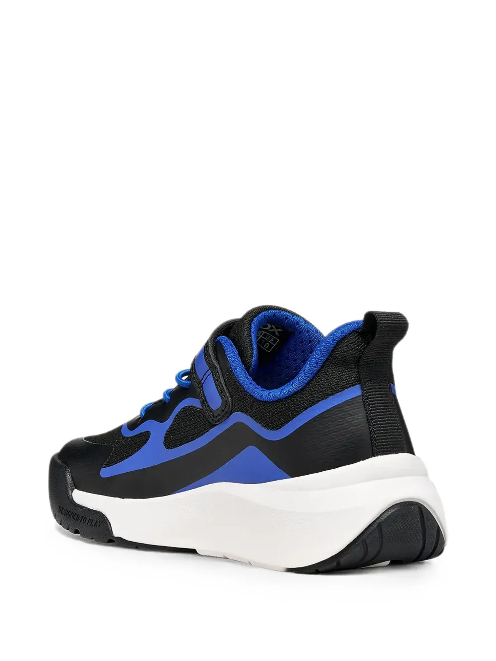 Geox Kids Sneakers met klittenband Zwart