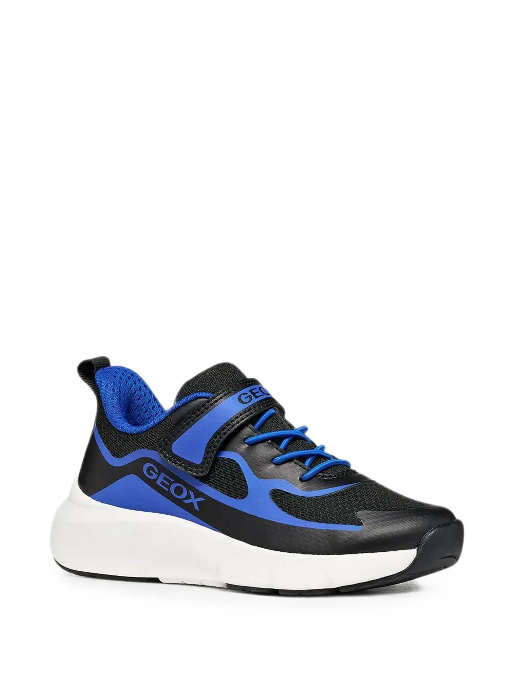 Geox Kids touch-strap sneakers - Nero
