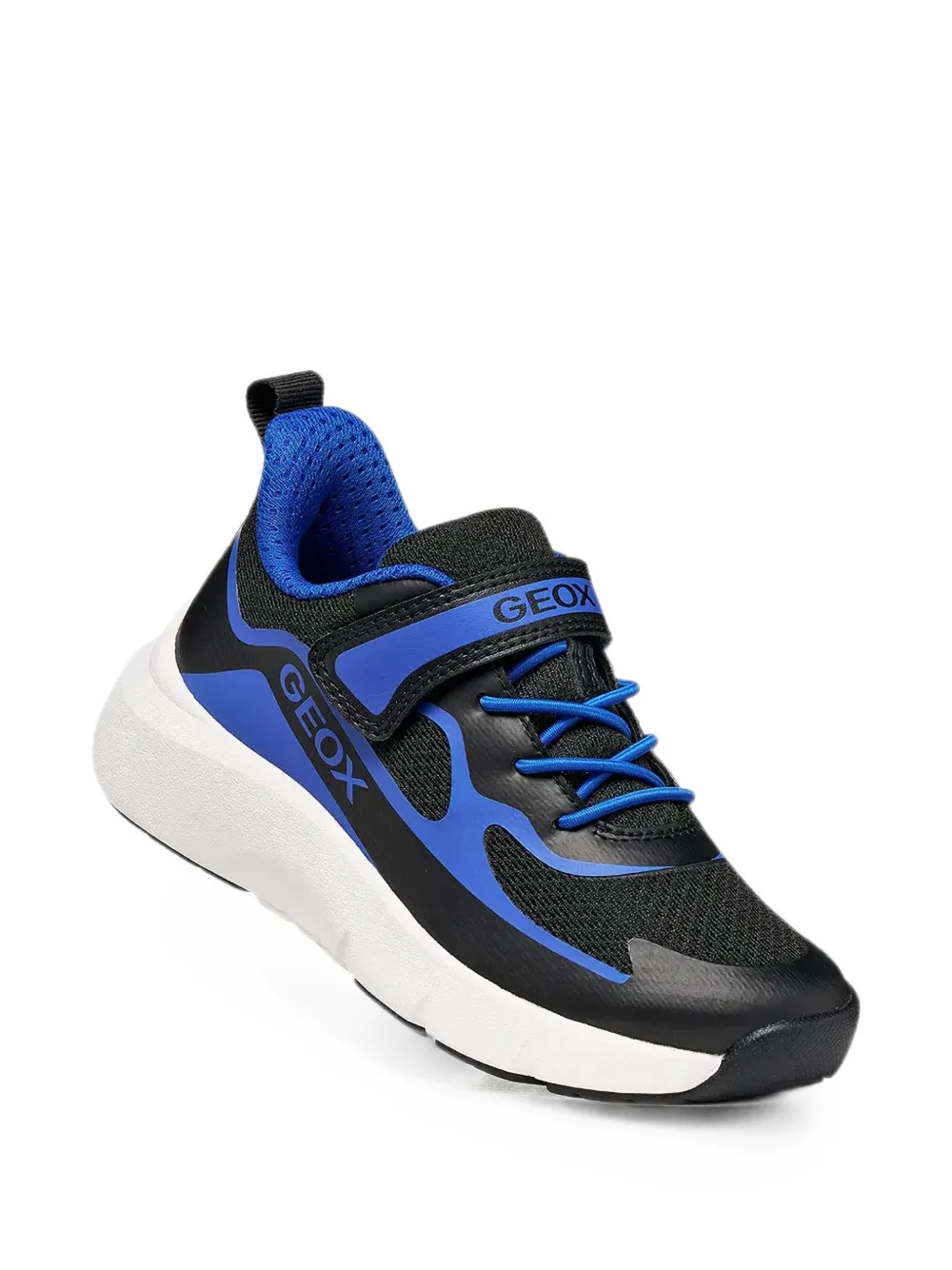 Geox Kids Sneakers met klittenband Zwart