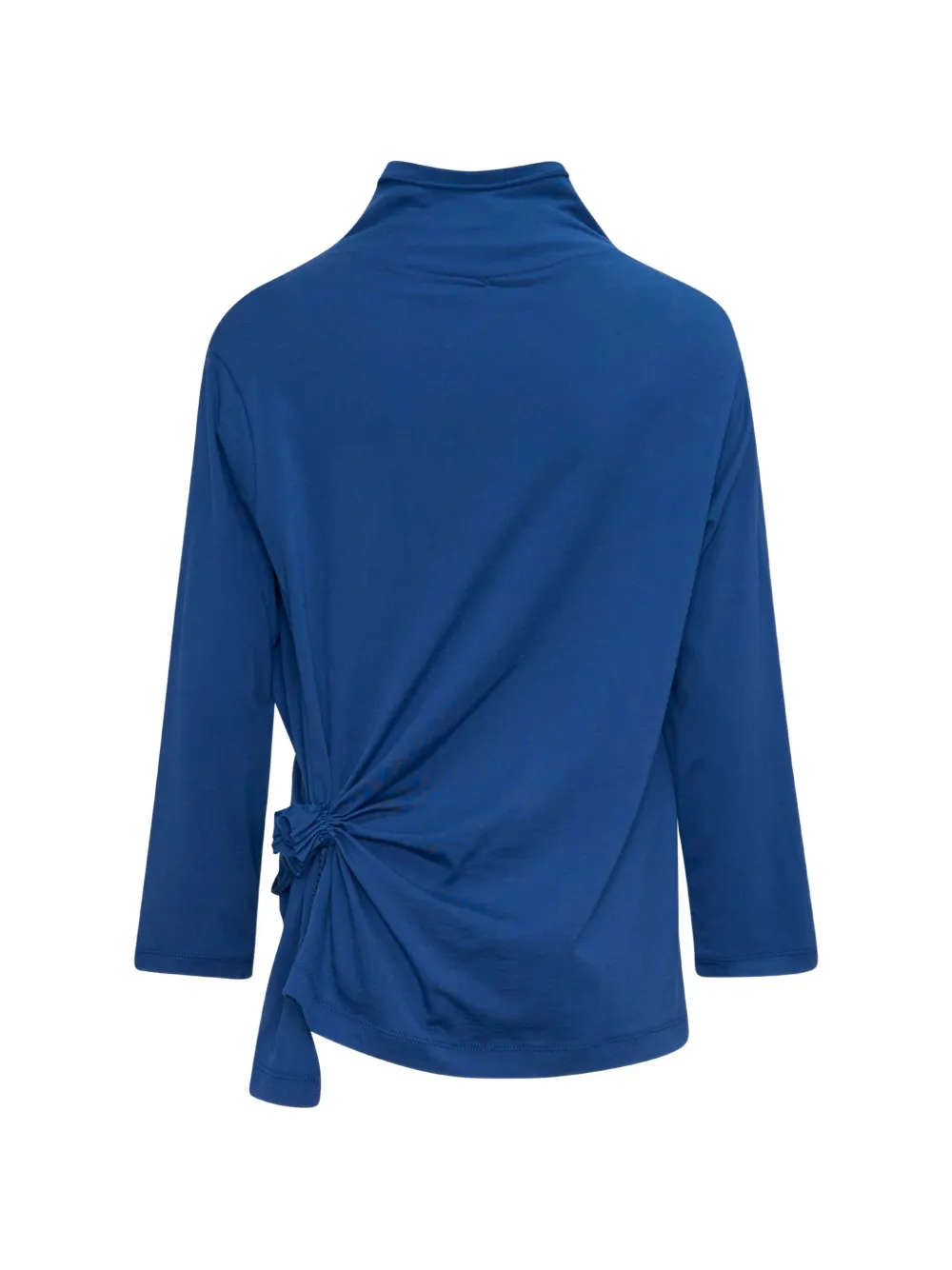 Y's Asymmetrische geknoopte trui Blauw