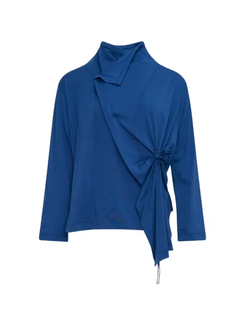 Y's knotted asymmetric sweater