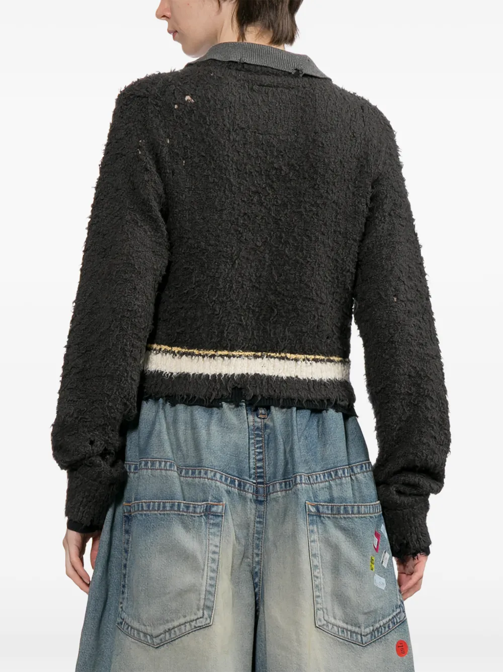 Maison MIHARA YASUHIRO Gelaagde trui Zwart