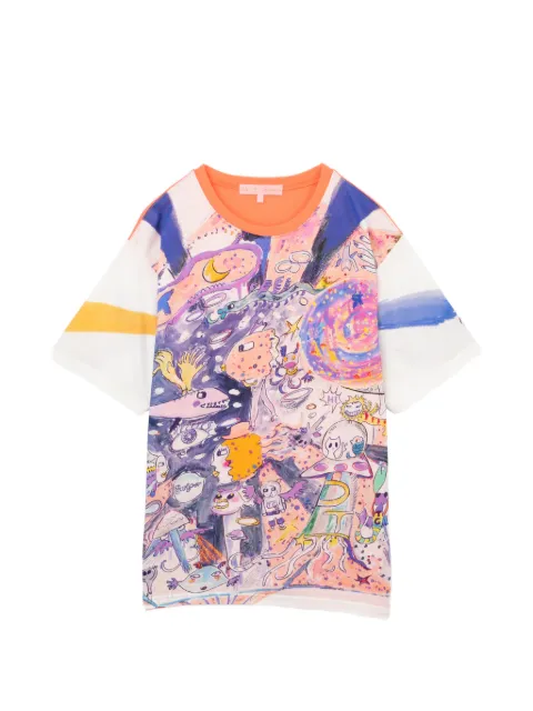 Tsumori Chisato graphic-print short-sleeve T-shirt