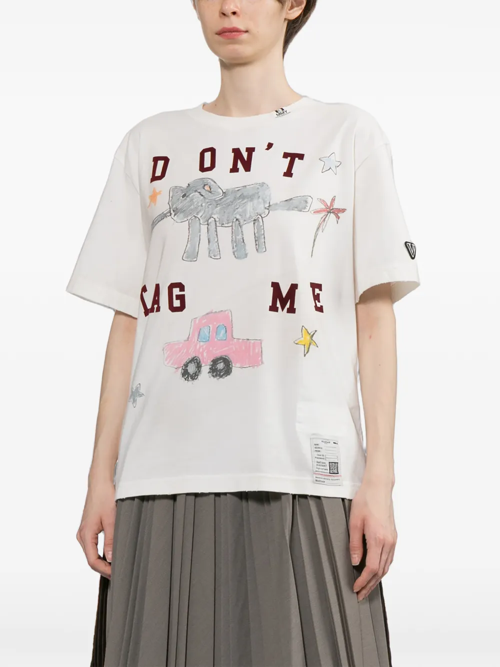Maison MIHARA YASUHIRO Piqué T-shirt Wit