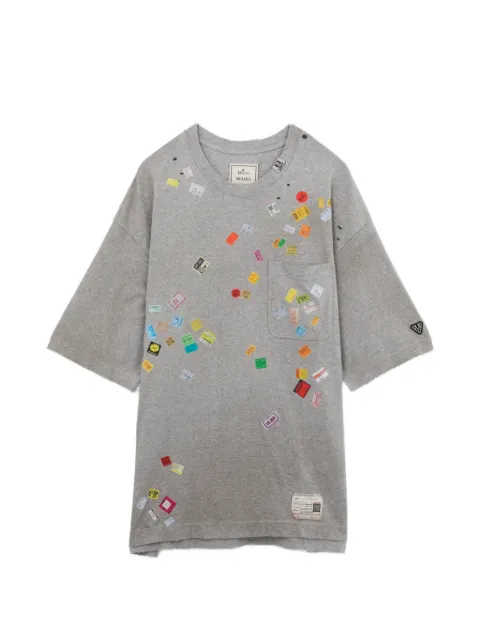 Maison MIHARA YASUHIRO sticker-print pocket T-shirt