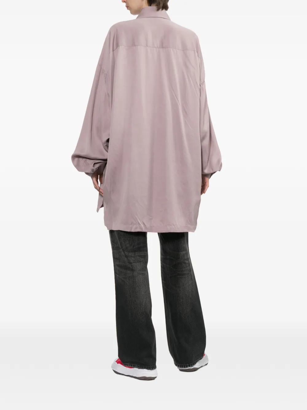 Maison MIHARA YASUHIRO Shirt met borstzak Roze