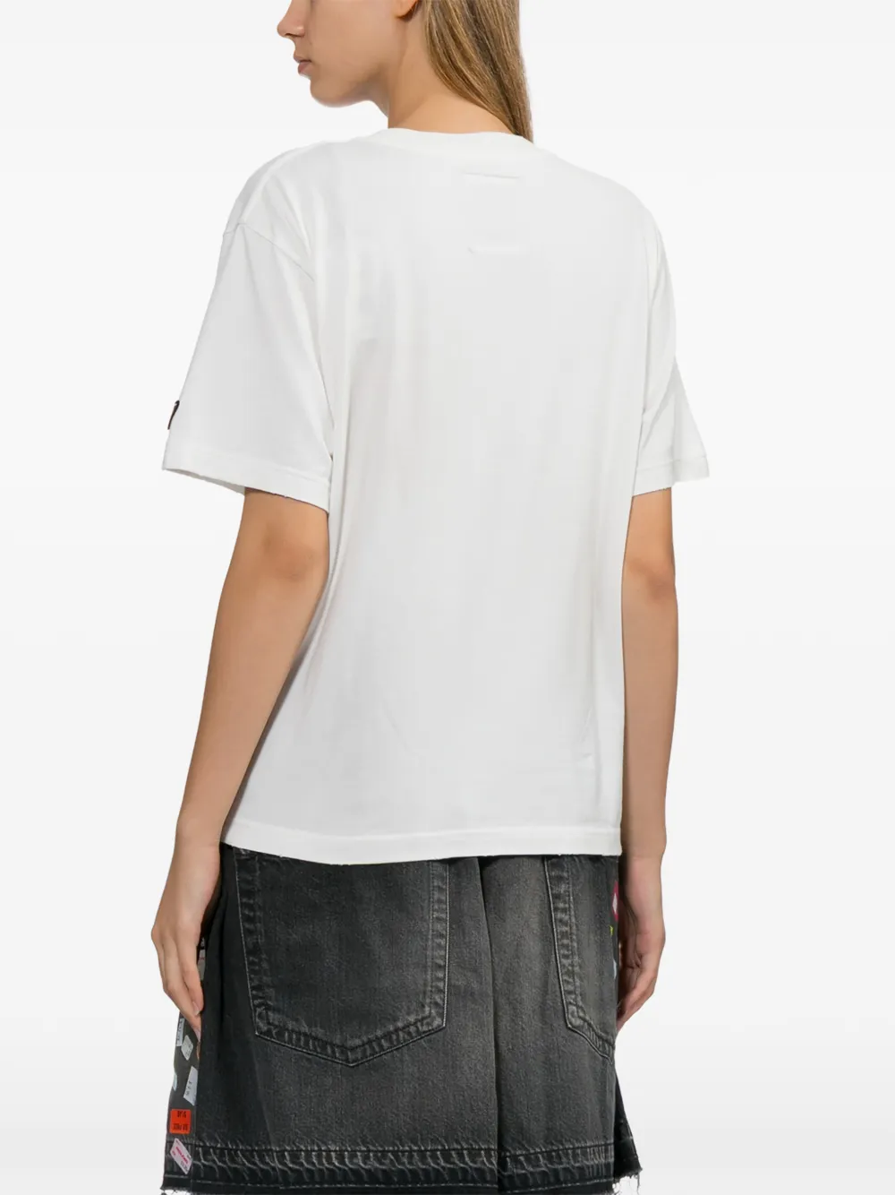 Maison MIHARA YASUHIRO T-shirt met grafische print Wit