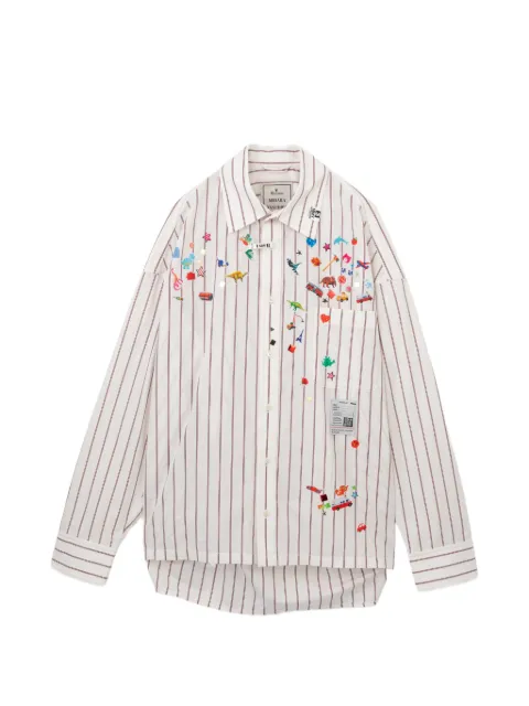Maison MIHARA YASUHIRO ストライプ シャツ