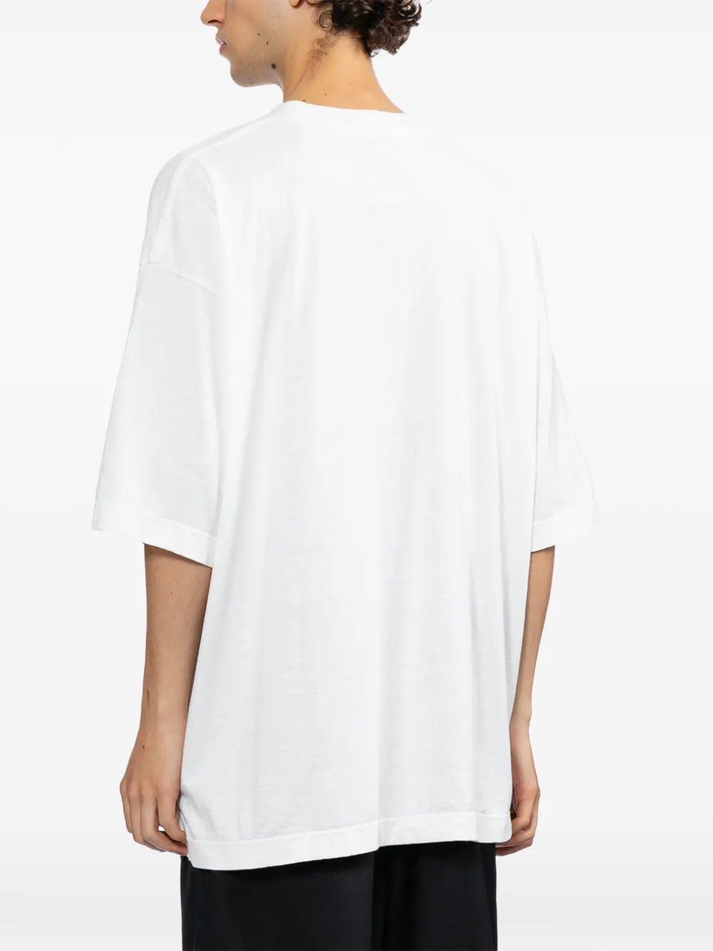 Maison MIHARA YASUHIRO T-shirt met logoprint Wit