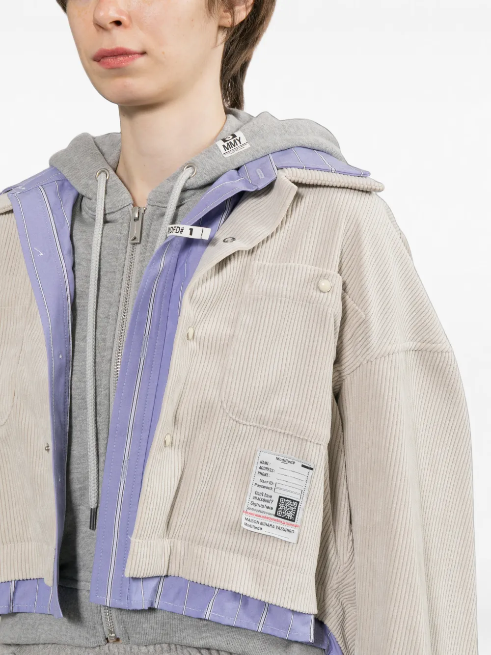 Maison MIHARA YASUHIRO Gerafeld denim jack Beige